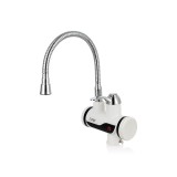Robinet electric Z-Inox ZLN5480 Alb, incalzire instanta, putere 3000W, inox