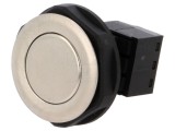 Comutator anti-vandalism SPST-NO, IP65, 0,125A/48VDC - SCHURTER