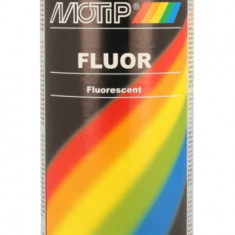 Spray Vopsea Fluorescenta Motip Fluorescent Paint, Galben, 400ml