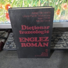 Dicționar frazeologic englez român Nicolescu, Teodoreanu, Preda, Tatos, 1982 123