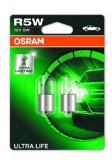 SET 2 BECURI 12V R5W ULTRA LIFE BLISTER OSRAM