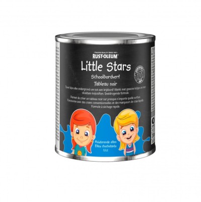 Vopsea tabla de scris, Rust-Oleum, Little Stars, Whispering Elves, Albastru, 750 ml foto