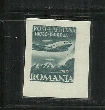 ROMANIA 1947 - INSTIT. DE STUDII ROMANO-SOVIETIC, POSTA AERIANA, MNH - LP 216 foto