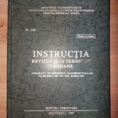 Instructia revizoratului tehnic de vagoane nr. 250