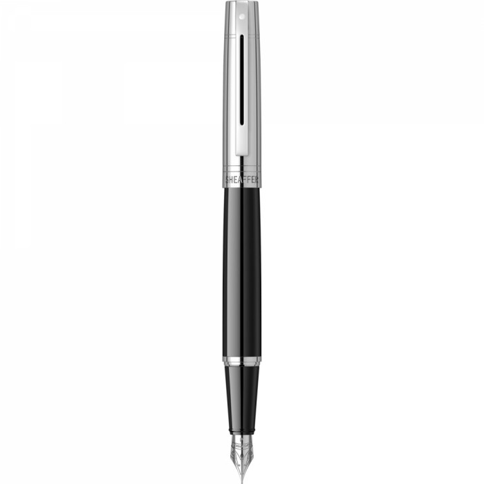 Stilou Sheaffer Glossy Black Chrome