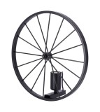 Aplica in forma de roata de bicicleta, stil retro