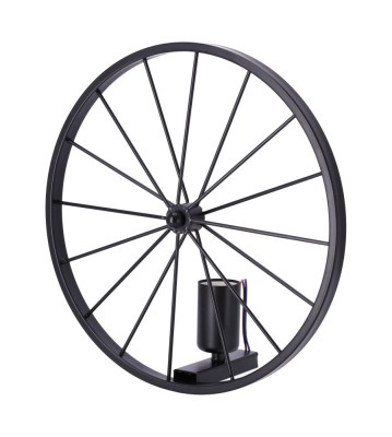 Aplica in forma de roata de bicicleta, stil retro foto