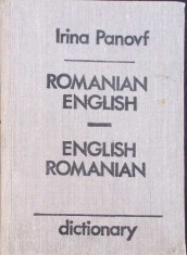 ROMANIAN-ENGLISH, ENGLISH-ROMANIAN DICTIONARY-IRINA PANOVF-332530