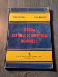 Istoria statului si statului romanesc Emil Cernea Emil Molcut