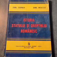 Istoria statului si statului romanesc Emil Cernea Emil Molcut