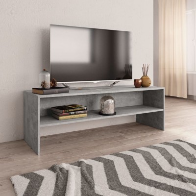 vidaXL Comodă TV, gri beton, 120 x 40 x 40 cm, lemn prelucrat 800040 foto