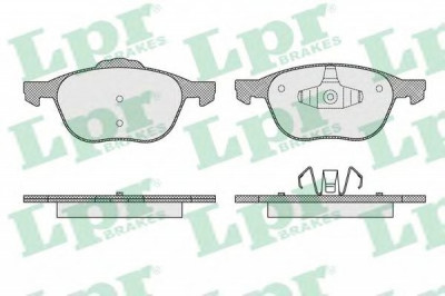 Set placute frana,frana disc FORD FOCUS III (2010 - 2016) LPR 05P1627 foto