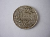 1 FRANC 1957 ARGINT *****, Europa