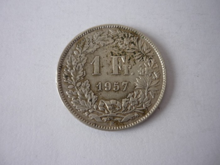 1 FRANC 1957 ARGINT *****