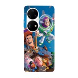 Husa compatibila cu Huawei Nova 8i model Toy Story, Silicon, TPU, Viceversa, Transparent, Carcasa