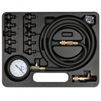 Set verificare presiune ulei 12 piese, 0-140psi foto