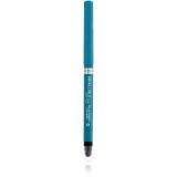 L&rsquo;Or&eacute;al Paris Infaillible Grip 36h Gel Automatic Liner gel pentru linia ochilor cu aplicator culoare 07 Turquoise Faux Fur 0.4 g