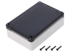 Carcasa Universala ABS Gri 80x120x36mm cu Rasucire foto