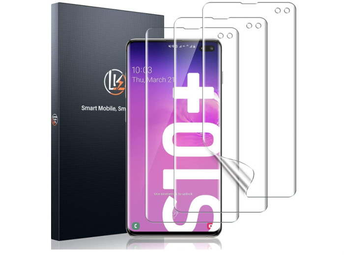 Set 3 Folii de protectie pentru ecran LK pentru Samsung Galaxy S10 Plus - RESIGILAT