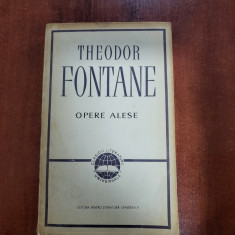 Opere alese de Theodor Fontane
