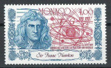 Monaco 1987 Mi 1837 MNH - 300 de ani Teoria gravitației de Isaac Newton
