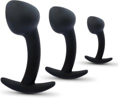 Set dildo Anal Curve Black