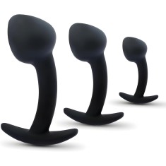 Set dildo Anal Curve Black
