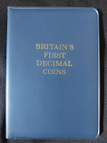 Seria completata monede - Marea Britanie 1968-1971, 5 monede, Europa
