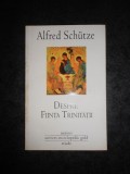 ALFRED SCHUTZE - DESPRE FIINTA TRINITATII