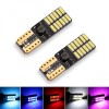 Becuri led T10 W5W Canbus 24 smd
