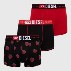 Diesel boxeri 3-pack bărbați, culoarea roșu 00ST3V.0SIAX