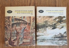 Antologie de poezie engleză, vol. II + IV