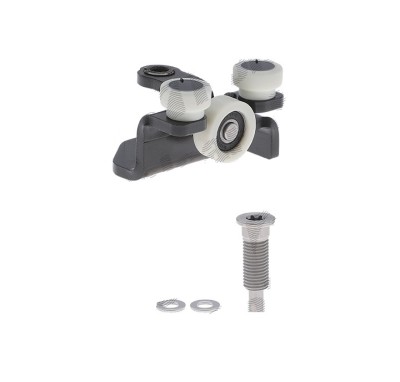 Rola usa culisanta Peugeot Boxer, 06.2014-; Fiat Ducato, 06.2014-; Citroen Jumper, 06.2014-, montare dreapta, suport balama superioara, RapidAuto foto