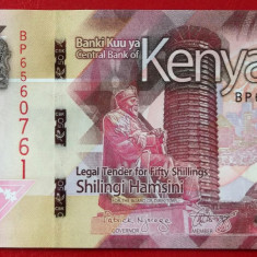 KENYA 50 shillings 2019 UNC necirculata **