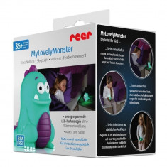 Lampa de veghe MyLovelyMonster mini Reer 52032 Children SafetyCare