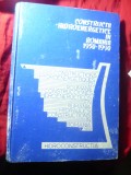 Constructii Hidroenergetice in Romania 1950-1990 - ilustratii , schite ,323 pag