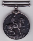 British War Medal 1914&ndash;1918 George V, medalie militară britanică