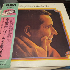 Vinil LP "Japan Press" Perry Como ‎– I Think Of You - PROMO - (EX)