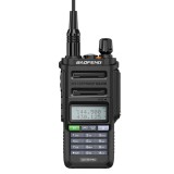 Statie portabila emisie receptie, Baofeng UV-9R PRO, rezistenta apa IP67, putere 8W, walkie talkie, conform normelor ANCOM, neagra