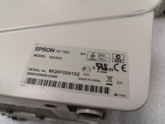 Imprimanta termica Epson TM-T88V, USB, 80 mm, alba foto