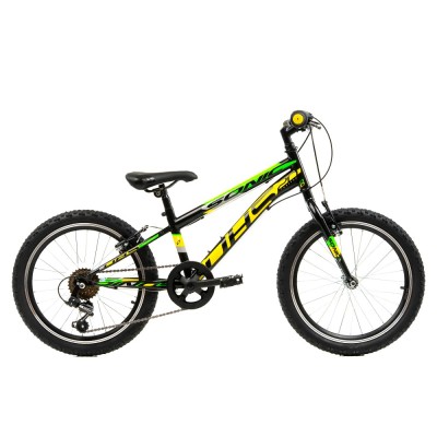 Bicicleta Copii DHS Sonic - 20 Inch, Negru Ultimate FactoryBikes foto