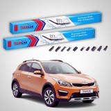 Cumpara ieftin Ștergătoare Kia Rio X-Line YB Crossover 2017-prezent | Set Față Flat Premium &ndash; TeamCar&reg;