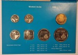 Set Monede Aruba, 1994, 6 monede si un jeton, excelent