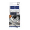 Creioane Grafit Faber Castell 2H-6B, Set 6 Duritati, Radiera si Ascutitoare Incluse, Schite/Desen