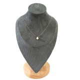 Colier cu perla si inchidere din argint