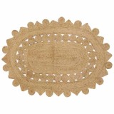 Cumpara ieftin Covor Bej 100 x 152 cm Iută