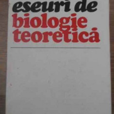 ESEURI DE BIOLOGIE TEORETICA-C. WITTENBERGER