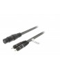 Cablu Audio Stereo XLR 3-Pini Mama - 2x RCA Tata 3m Gri Sweex, Microfon, Amplificator, Instrumente Muzicale