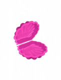 Cutie ladita de nisip sau apa tip scoica dubla roz 86 x 78 x 18 cm, Dohany