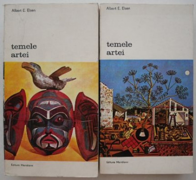 Temele artei (2 volume) - Albert E. Elsen (Putin uzata) foto
